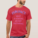 Search for alligator humor tshirts Veggie