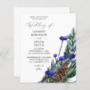 Search for blueberry wedding invitations Modern
