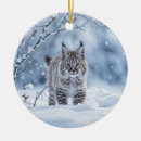 Search for bobcat christmas tree decorations Wildlife