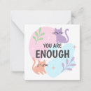 Search for positive affirmation note cards Self love
