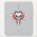 Search for sword mouse mats Skull