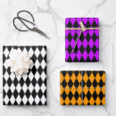 Search for black and white harlequin wrapping paper Modern