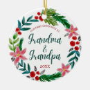 Search for grandparents first christmas tree decorations Typography