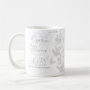Search for silver wedding anniversary mugs Elegant
