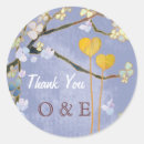 Search for 2 initials round stickers Bride