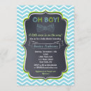 Search for little man baby shower invitations Chalkboard