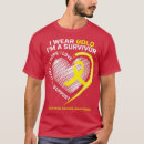 Search for childhood cancer tshirts Yellow