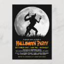 Search for cool halloween invitations Full moon
