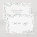 Search for rustic rsvp cards Sage green