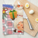Search for santa claus tea towels Cute