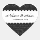 Search for musical wedding stickers Black and white