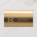 Search for limo service business cards Gold
