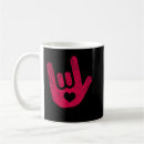 Search for i love sign language mugs Asl