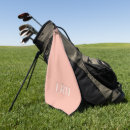 Search for modern trendy golf towels Monogrammed