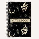 Search for moon and stars notebooks Magical