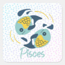 Search for pisces fish stickers Birthday