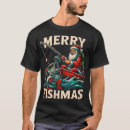 Search for merry fishmas tshirts Fisherman christmas
