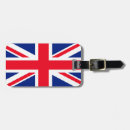 Search for london luggage tags Union jack