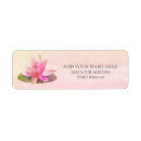 Search for lotus return address labels Buddhist