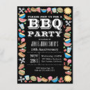 Search for barbecue wedding invitations Black