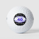 Search for 40th golf balls Black