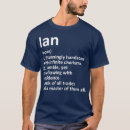Search for ian name tshirts Birthday