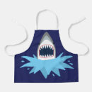 Search for funny shark aprons Sharks
