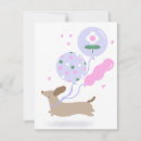 Search for dog rsvp cards Dachshund