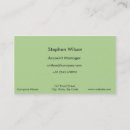 Search for single business cards Simple