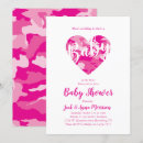 Search for pink camo invitations Country