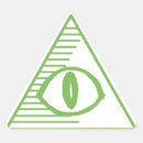 Search for illuminati eye stickers Triangle