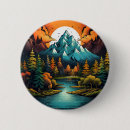 Search for whimsical trees badges Illustration