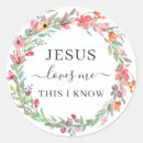 Search for jesus loves me stickers Christian