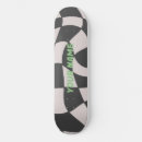 Search for black and white checkered skateboards Checks