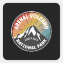 Search for volcanoes stickers National park