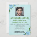 Search for memorial party invitations Celebration of life