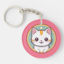 Search for cute japanese girl key rings Pink