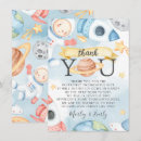 Search for boy thank you note invitations Watercolor