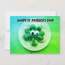 Search for 4 leaf clover horizontal postcards St patricks day