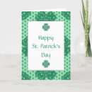 Search for irish prayer blessing cards Clover