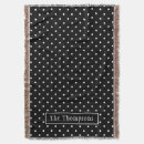 Search for black and white pattern blankets Simple