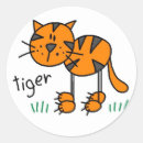 Search for cartoon tiger stickers Safari