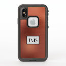 Search for copper metallic iphone cases Initials