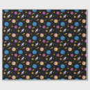Search for spaceship wrapping paper Space birthday