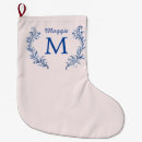 Search for navy blue christmas stockings Chinoiserie