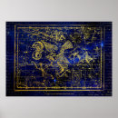 Search for antique star chart posters Astrology