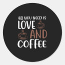Search for love is all you need stickers Coffee