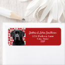 Search for black labrador return address labels Puppy