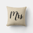 Search for his and hers cushions Mr and mrs
