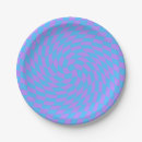 Search for light blue paper plates Chequered